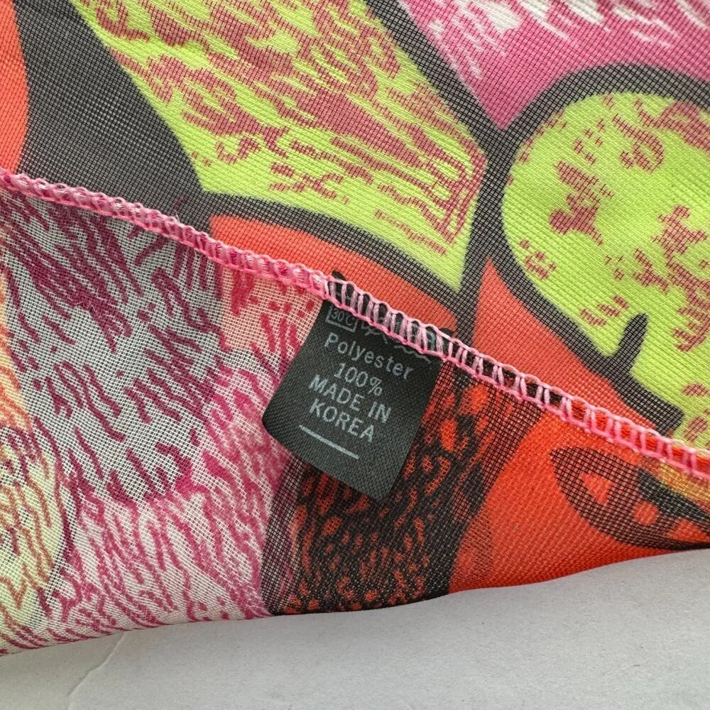 Vintage Modern ART  Neck Bag Scarf 19